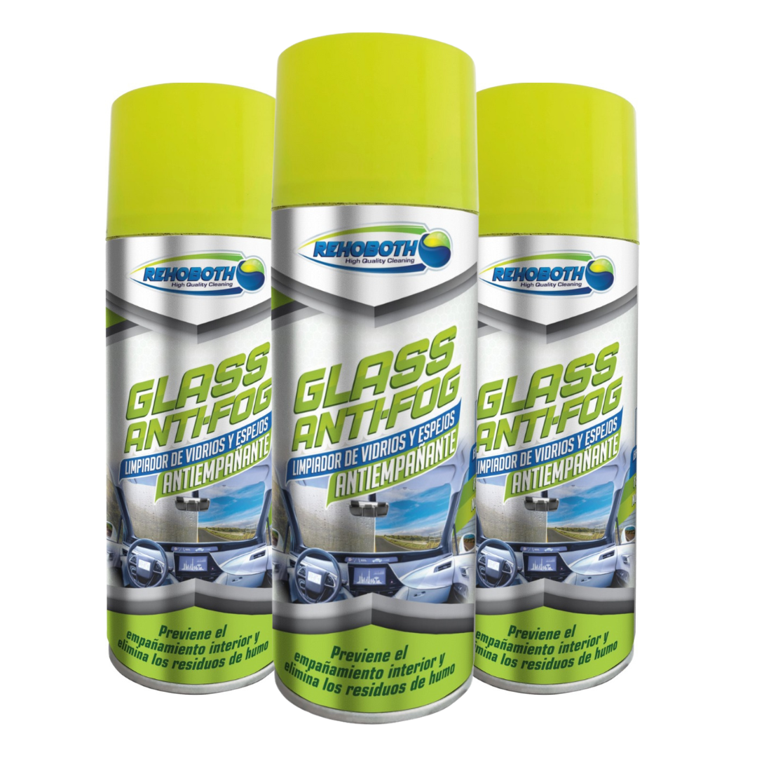 Spray Anti-Empañante para Vidrios y Espejos – 450 ml