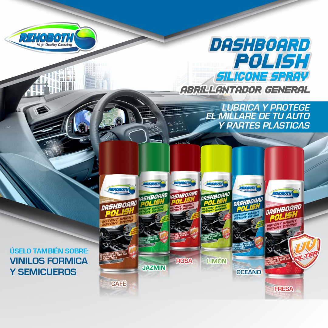Dashboard Polish – Protección UV y Brillo Duradero