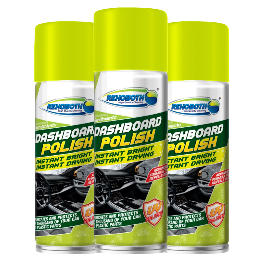 Dashboard Polish – Protección UV y Brillo Duradero