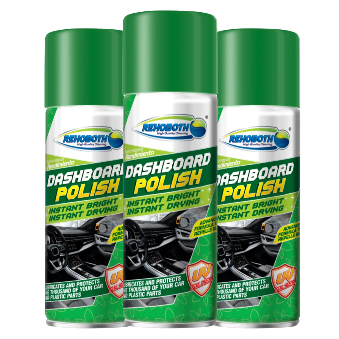 Dashboard Polish – Protección UV y Brillo Duradero