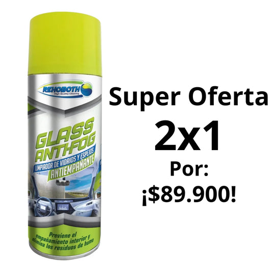 Spray Anti-Empañante para Vidrios y Espejos – 450 ml