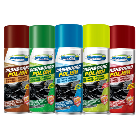 Dashboard Polish – Protección UV y Brillo Duradero